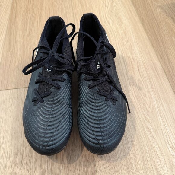 Adidas Soccer Cleats • size 4.5 • black and white - Picture 2 of 5